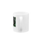 ムムリク舎の紙ブクロくんとゴミブクロちゃんのマグカップ Mug :handle