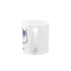 A33の文字入り　ペンギンシャーベット、はじめました Mug :handle