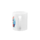 moment of healing shopのサマーラビット Mug :handle