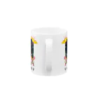 かまどキッチンの333-3333 羽枕ぴょんぴょこ(仮) Mug :handle