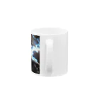 SASARiNS のSmoking horror night metallic Mug :handle