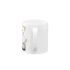 たみ★ずかんのお茶飲むたみねこ Mug :handle