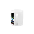 SnackPineのアメリカンクラシックカー Mug :handle