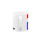 Store A-Marine’ｓのUW (We wish you a pleasant voyage)  - BLACK Mug :handle