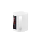 henohenomohejiadのドット絵のホラーなカラス Mug :handle