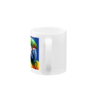 L-USのドット絵のロロ Mug :handle