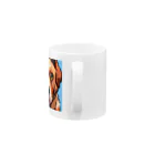 getprizeのドット絵の犬 Mug :handle