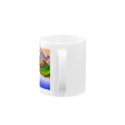 ろよずやのピクセルアート Mug :handle