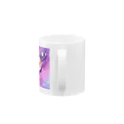 人生を笑いに変えるアートの宇宙のパワーを感じて Mug :handle