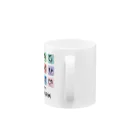 ふくしまんたろうのLOGO WORK ロゴワーク Mug :handle