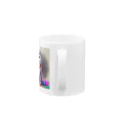 ノースのユニコーンキャット Mug :handle