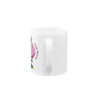 id-linkの緑茶を飲む割れマカロン Mug :handle