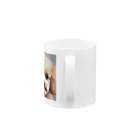 SHOP かわいいやのプードル（油絵） Mug :handle