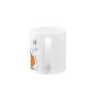 wakutaのジャックオーランタンと猫(背景透過ver.) #toneko Mug :handle
