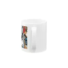 Artistic Allure EmporiumのCool French Bulldogs Mug :handle