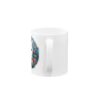 アニマルデザイン【HessoTen】の癒しアニマルグッズ Mug :handle