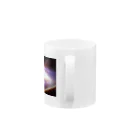 hashiba_のspace cat Mug :handle