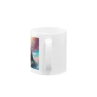 G7のショップの幻想の楽園  Fantasy Haven Castle Mug :handle