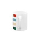 metaのカラーパレット Mug :handle