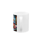 Chee & MarkusのChristmas Candy House Mug :handle