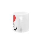 I LOVE SHOPのI LOVE 梅干し Mug :handle