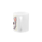 可愛いチワワグッズショップのホワイトチワワちゃん Mug :handle