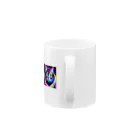 629_CAT_ARTのカラフルサイバーキャット vol2 Mug :handle