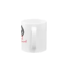 面白デザインショップ ファニーズーストアのElegance and Excitement Mug :handle