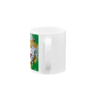 ハナマイのゴキゲンなヒキガエル Mug :handle