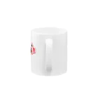 usabit.のぐっず屋さんの赤咲アタリロゴ Mug :handle