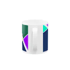 ﾊﾈｺﾊﾈのランダムタイル Mug :handle