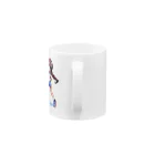 シロクマペンギンのドット絵体操服の女の子 Mug :handle