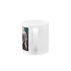 oekakishopのシャーッする猫 Mug :handle