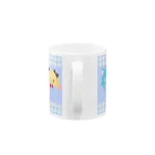 うちゃびっとやさん。の【usabit】けもびっとBlue Mug :handle