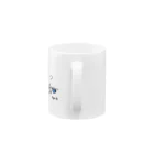 ポス山ポス夫のお手紙を書くポス夫 Mug :handle