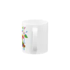 AkissのLove bird & Sakura Mug :handle