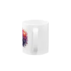 science closet（科学×ファッション）の惑星の化学反応式 Mug :handle