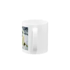 monkeyGの雪見大福みたいなアザラシ Mug :handle