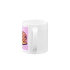 いきもの小学校　ふわわ組のふわわカタツムシ Mug :handle