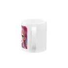 asanonnのリボン付きヘッドバンドな女の子 Mug :handle