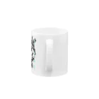 polkadot_planetのLeon Mug :handle