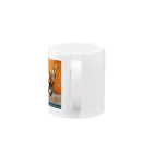 AQUAMETAVERSEの可愛いワンコ Marsa 106 Mug :handle