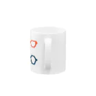 ckokの4色めがね Mug :handle
