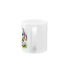 ぷっくりショップのうさかわいい Mug :handle