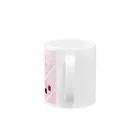 Matute girlのCherry & Flower Mug :handle