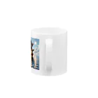 Irregular is beautifulのSanctuary of the Sea: Pathway to Serenity Mug :handle