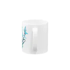 RetrowaveFlowerのRetrowaveFlower-イキシア- Mug :handle