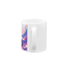 Cat wingsのオリジナルキャラ Mug :handle