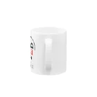 No.30_DesignWorks typographyのDadaism art Typography Design Mug :handle