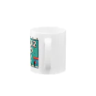 ヘッヘンのお店の【2062】アート Mug :handle